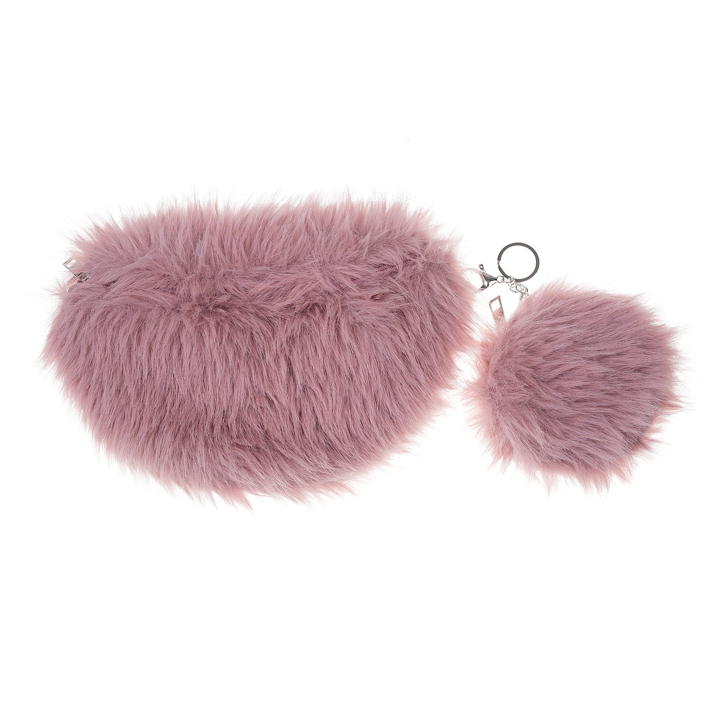 12 set of Faux fur cross bags